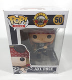 2016 Funko Pop! Rocks Guns N Roses #50 Axl Rose 4" Tall Toy Vinyl Figure New in Box