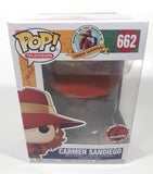 2018 Funko Television! Where In The World Is Carmen Sandiego? #662 Carmen Sandiego 4" Tall Toy Vinyl Figure New in Box