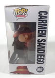2018 Funko Television! Where In The World Is Carmen Sandiego? #662 Carmen Sandiego 4" Tall Toy Vinyl Figure New in Box