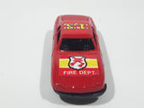 Unknown Brand Jaguar XJS Fire Dept 13 Red Die Cast Toy Car Vehicle