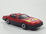 Unknown Brand Fire Dept Red Die Cast Toy Car Vehicle