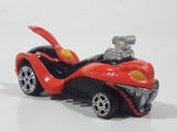 2001 Hasbro Disney Pixar Aladdin Jafar Orange Die Cast Toy Car Vehicle
