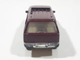 Maisto Ford Explorer Burgundy 1/42 Scale Pullback Motorized Friction Die Cast Toy Car Vehicle with Opening Doors Wheel Damage