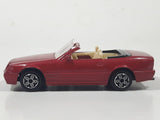 Burago Mercedes 300 SL Red 1/43 Scale Die Cast Toy Car Vehicle Missing Headlights