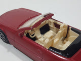 Burago Mercedes 300 SL Red 1/43 Scale Die Cast Toy Car Vehicle Missing Headlights