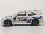 Burago Ford Escort RS Cosworth White 1/43 Scale Die Cast Toy Car Vehicle