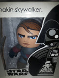 2008 Hasbro LucasFilm Star Wars Mighty Muggs Anakin Skywalker 6" Tall Toy Figure New in Box