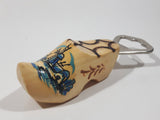 Vintage Holland Dutch Windmill Scene Wood Clog Shoe Metal Bottle Opener
