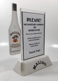 Malibu Caribbean Rum with Coconut Flavoured Liqour Plastic Table Top Advertising Sign