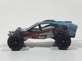 2014 Hot Wheels Off-Road Team Hot Wheels Corkscrew Buggy Silver Die Cast Toy Car Vehicle