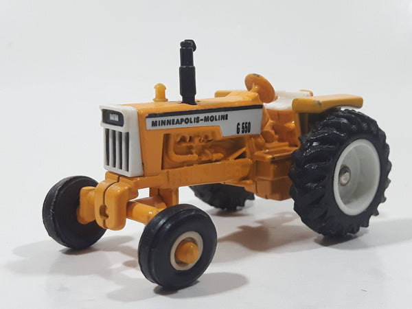 ERTL MM Minneapolis Moline G 550 Tractor Yellow Die Cast Toy Car Vehicle