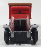 The New York Times Founded in 1851 Red Plastic and Metal Die Cast Toy Car Vehicle Missing Grill