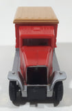 The New York Times Founded in 1851 Red Plastic and Metal Die Cast Toy Car Vehicle Missing Grill
