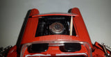 Arko 1957 Ford Skyliner Convertible Red 1/32 Scale Die Cast Toy Car Vehicle with Opening Doors and Hood