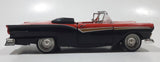 Arko 1957 Ford Skyliner Convertible Red 1/32 Scale Die Cast Toy Car Vehicle with Opening Doors and Hood