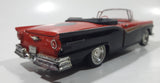 Arko 1957 Ford Skyliner Convertible Red 1/32 Scale Die Cast Toy Car Vehicle with Opening Doors and Hood