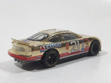 1996 Racing Champions NASCAR #21 Michael Waltrip Citgo Ford Thunderbird Gold Chrome Die Cast Toy Race Car Vehicle