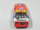 1997 Hot Wheels Pro Racing NASCAR #10 Ricky Rudd Tide Ford Thunderbird Orange and White Die Cast Race Car Vehicle