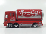 Very Hard To Find Rare Coca Cola Sporty Coke Truck Red and White Die Cast Toy Car Vehicle