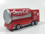 Very Hard To Find Rare Coca Cola Sporty Coke Truck Red and White Die Cast Toy Car Vehicle
