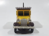 Golden Wheels Pepsi Cola Delivery Truck Yellow and Brown Die Cast Toy Car Vehicle