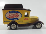 Golden Wheels Pepsi Cola Delivery Truck Yellow and Brown Die Cast Toy Car Vehicle