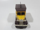 Golden Wheels Pepsi Cola Delivery Truck Yellow and Brown Die Cast Toy Car Vehicle