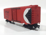 HO Scale CP Rail CP 202199 Box Car Red Plastic Train Car Vehicle Busted Side