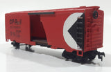 HO Scale CP Rail CP 202199 Box Car Red Plastic Train Car Vehicle Busted Side
