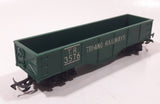 Tri-Ang HO Scale R 116 Tri-Ang Railways T.R. 3576 Gondola Green Plastic Train Car Vehicle Made in England