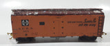 HO Scale Sante Fe S.F.R.D. 4313 Reefer Box Car Wood Metal Train Car Vehicle