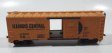 Tyco HO Scale Illinois Central IC 16470 Reefer Box Car Yellow Toy Train Car Vehicle
