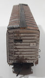 HO Scale Santa Fe A.T.S.F. 10529 Reefer Box Car Brown Toy Train Car Vehicle
