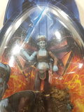 2005 Hasbro LucasFilm Star Wars Revenge Of The Sith Aayla Secura 4 1/4" Tall Toy Action Figure New in Package