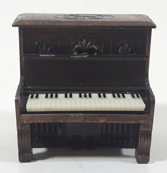 Vintage Miniature Piano Metal Pencil Sharpener Doll House Furniture Size