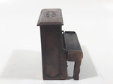 Vintage Miniature Piano Metal Pencil Sharpener Doll House Furniture Size