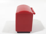 Miniature 2 1/4" Wide Red Plastic Beverage Cooler