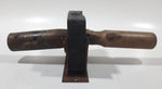Antique Wood Handles Lead Egyptian Soldier Mold