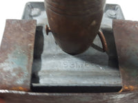 Antique Wood Handles Lead Egyptian Soldier Mold