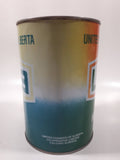 Vintage UFA United Farms of Alberta Extra H.D. SAE 30 Motor Oil 5 7/8" Tall One Litre Metal Oil Can EMPTY