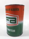 Vintage UFA United Farms of Alberta Extra H.D. SAE 30 Motor Oil 5 7/8" Tall One Litre Metal Oil Can EMPTY
