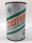 Vintage Castrol SAE 20 HD Motor Oil with Liquid Tungsten 6 1/2" Tall One Imperial Quart Metal Oil Can EMPTY