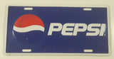 Pepsi Metal Vehicle License Plate Tag