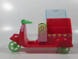 Moose Shopkins Strawberry Themed Plastic Ice Cream Bike Cart Vehicle