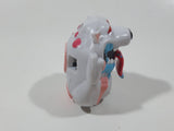 TigerHead Rat Toys Shakeheadz Crazy Pets Series Single White Rat 2 1/2" Tall Plastic Toy Figure with Sounds