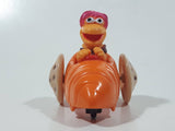 1987-1988 Orange Fraggle Rock 'Gobo' Carrot Shaped Toy Car Vehicle McDonald's Happy Meal Toy
