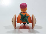 1987-1988 Orange Fraggle Rock 'Gobo' Carrot Shaped Toy Car Vehicle McDonald's Happy Meal Toy