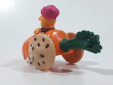 1987-1988 Orange Fraggle Rock 'Gobo' Carrot Shaped Toy Car Vehicle McDonald's Happy Meal Toy