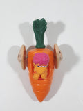 1987-1988 Orange Fraggle Rock 'Gobo' Carrot Shaped Toy Car Vehicle McDonald's Happy Meal Toy
