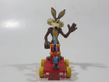 1989 McDonald's Warner Bros. Looney Tunes Wile E. Coyote & Roadrunner Train Handcar Toy Railroad Vehicle
